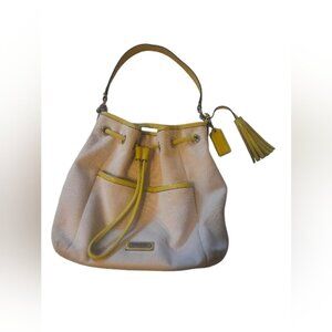 Coach Avery Canvas Drawstring Satchel Bag F28913